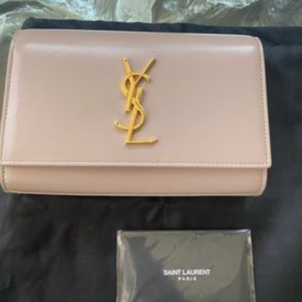YSL Sait Laurent Kate Bag- Convertable, belt bag, clutch or cross body purse